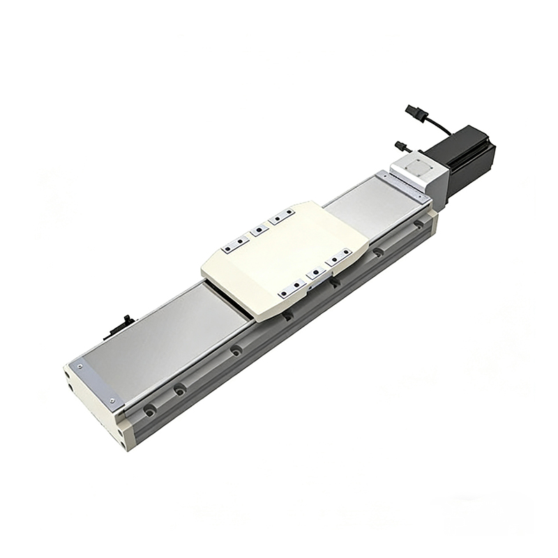 Lineares Modul mit Schwerlast-Kugelumlaufspindelantrieb und eingebetteter Schiene