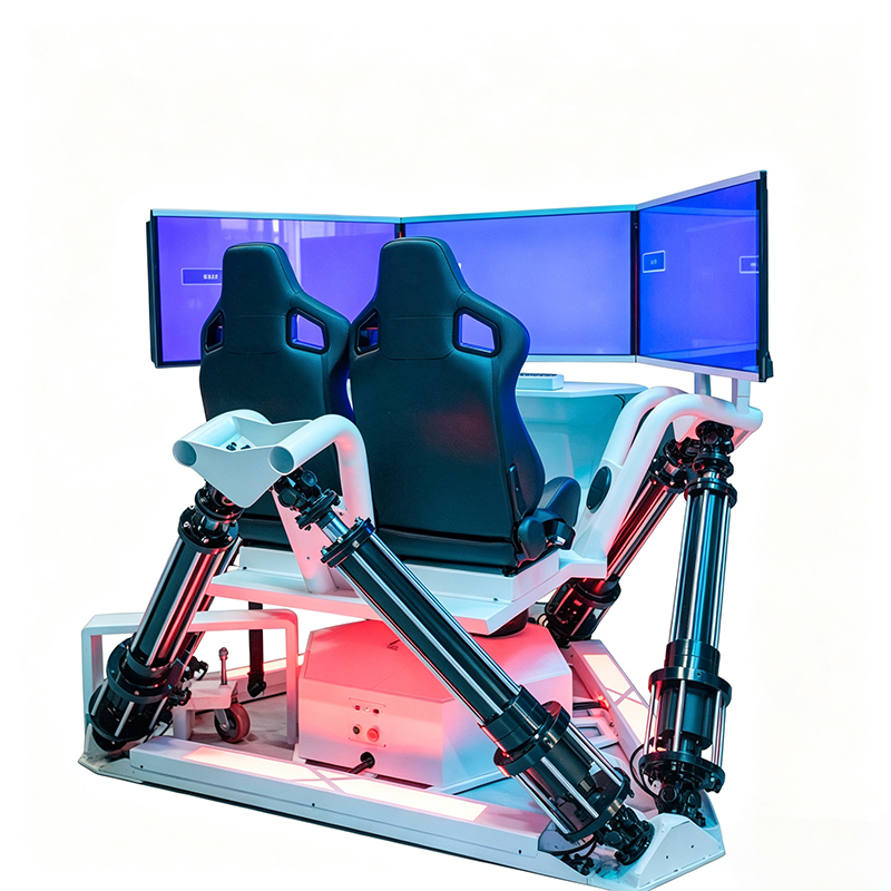 Immersive 6DOF Motion Racing Plattform für den kommerziellen Einsatz