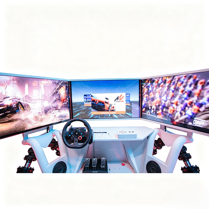 Immersive 6DOF Motion Racing Plattform für den kommerziellen Einsatz